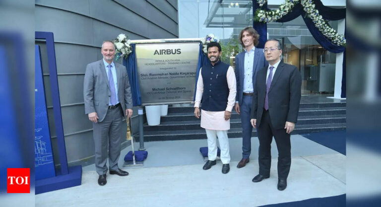 rammohan-naidu-inaugurates-airbus’-new-india-&-south-asia-hq-at-delhi-airport