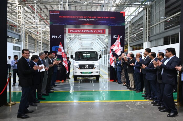 vecv-launches-new-manufacturing-line-for-eicher-pro-x-small-trucks-in-bhopal