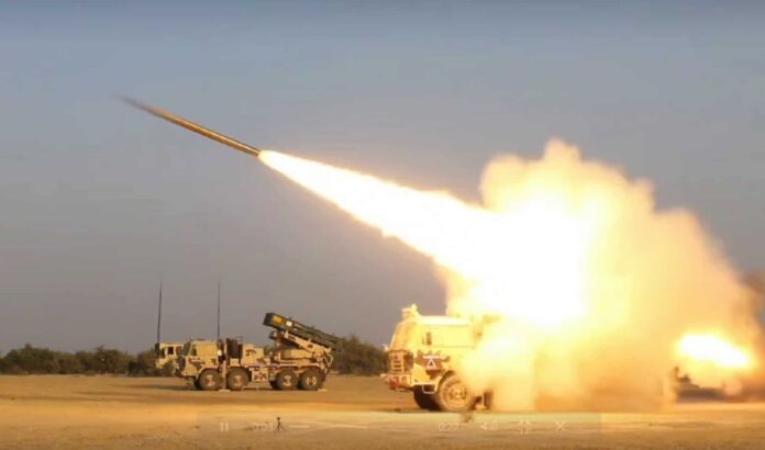 made-in-india,-ready-for-pakistan:-indigenous-pinaka-rockets,-a-mark-of-india’s-‘aatmanirbharta’-in-defence