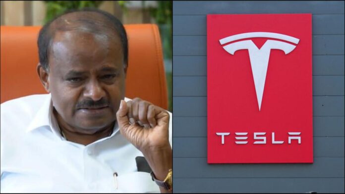 tesla-not-interested-in-manufacturing-electric-cars-in-india:-kumaraswamy