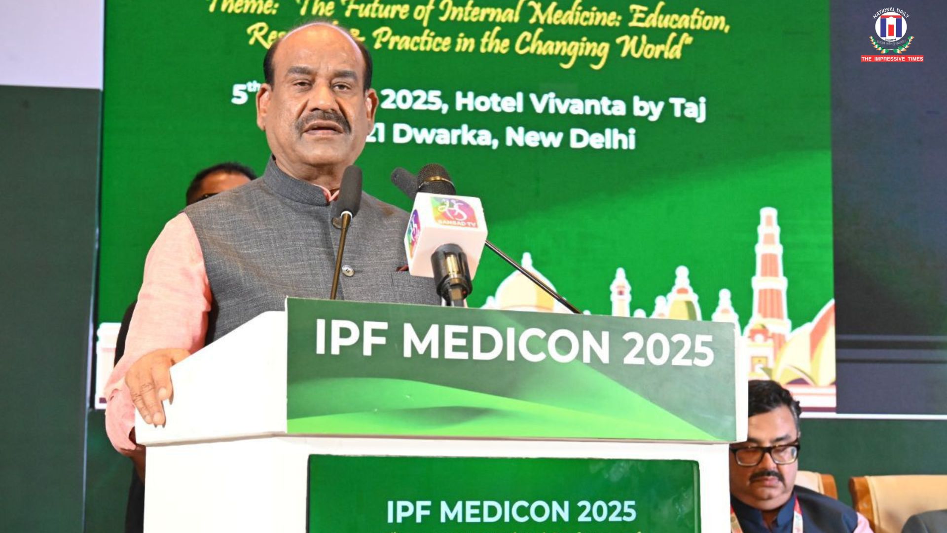 lok-sabha-speaker-addresses-7th-annual-international-conference-of-the-innovative-physician-forum-(ipf)-in-new-delhi
