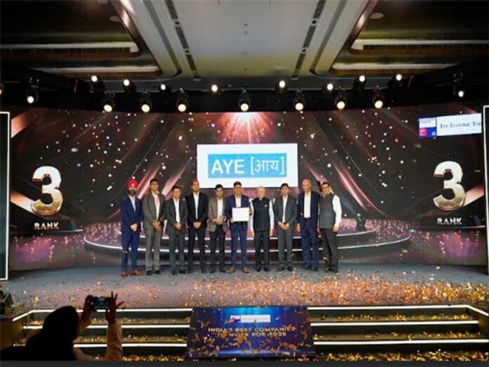 aye-finance-ranked-3rd-in-india’s-best-companies-to-work-2025-by-gptw
